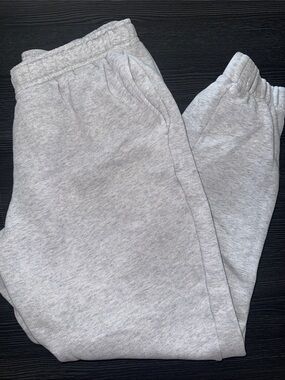 Light Gray Fleece Jogger Pants - Soft Everyday Bottoms